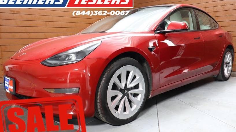 TESLA MODEL 3 2022 5YJ3E1EB5NF103146 image